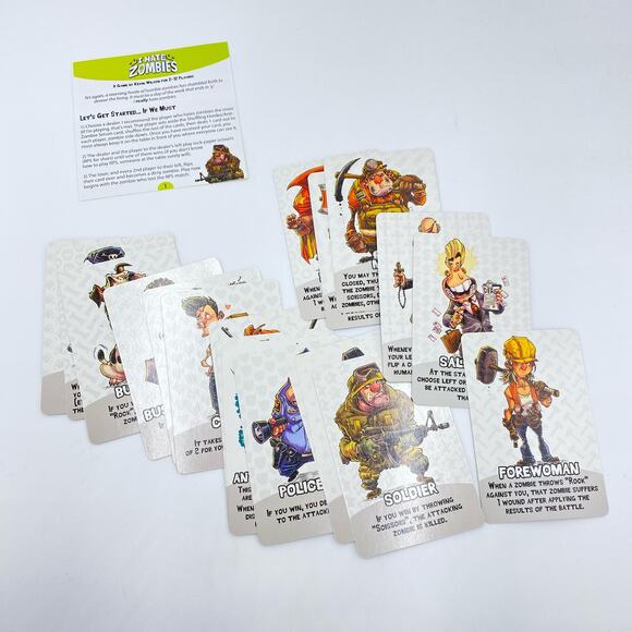 I Hate Zombies Card Game (Kickstarted Edition) - Picture 3 of 3
